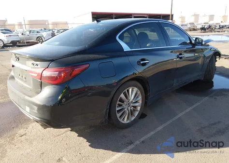 2019 Infiniti Q50 3.0T Luxe from USA, damaged, VIN JN1EV7AP6KM514607